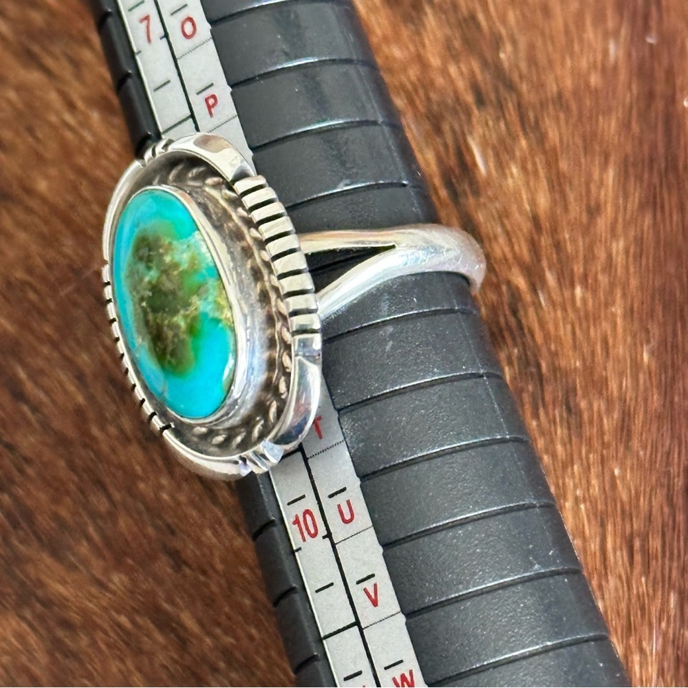 Sterling Silver and Turquoise Native Ring NWOT - Picture 9 of 15